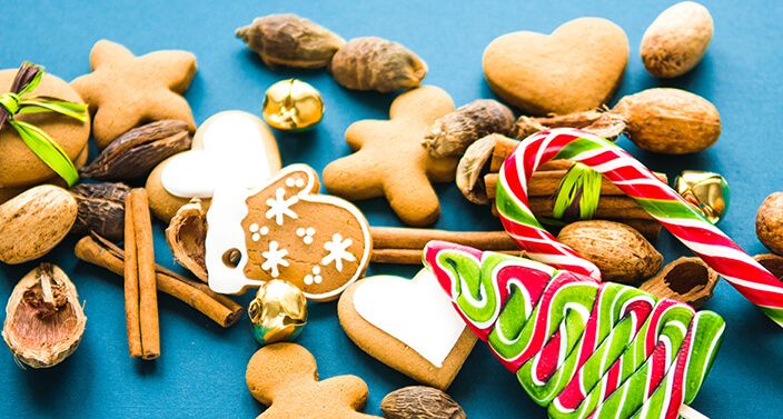 Lebkuchen zur Weihnachtszeit